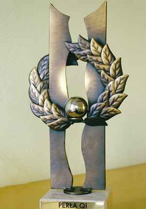 Poznański ZDZ, jako trzykrotny Laureat Programu Najwyższa Jakość Quality
International, jest także laureatem nagrody specjalnej – Perły QI
