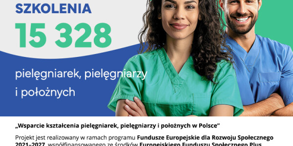 BEZPŁATNE kursy dla pielęgniarek, pielęgniarzy i położnych zarejestrowanych w OIPIP w Pile!
